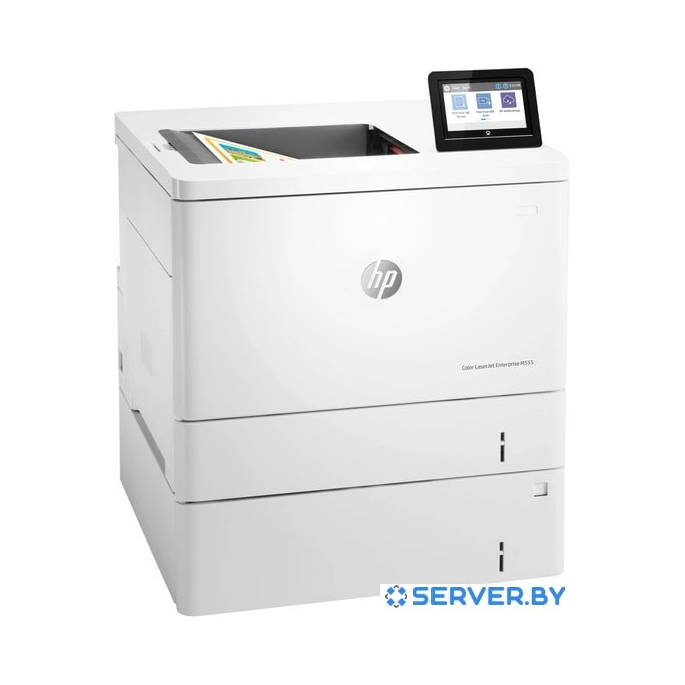 Принтер HP Color LaserJet Enterprise M555x. Фото1