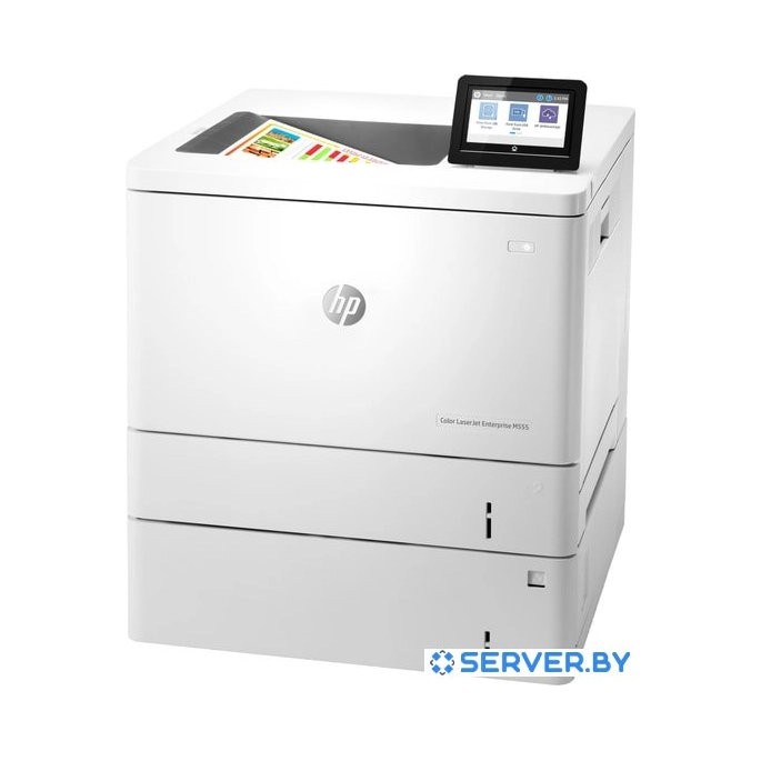 Принтер HP Color LaserJet Enterprise M555x. Фото2