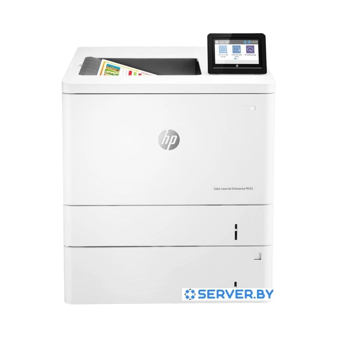 Принтер HP Color LaserJet Enterprise M555x. Фото3