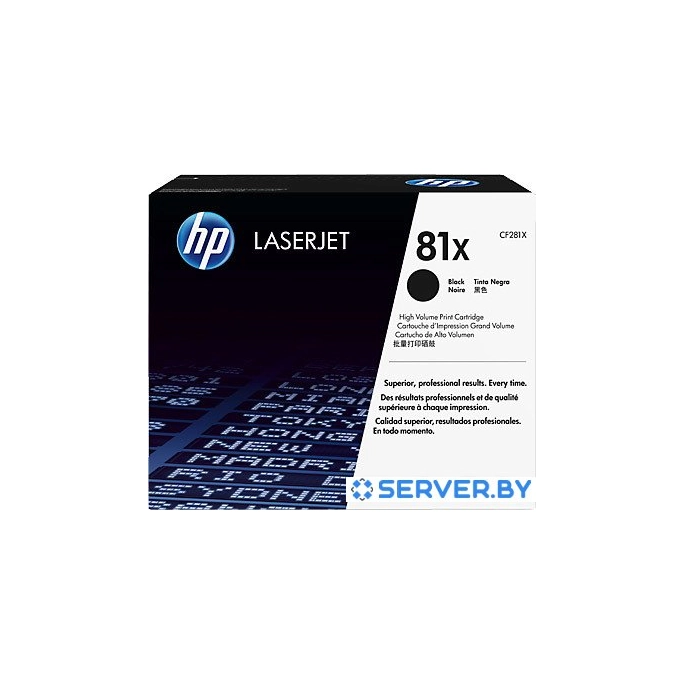 Картридж HP 81X (CF281X). Фото 1