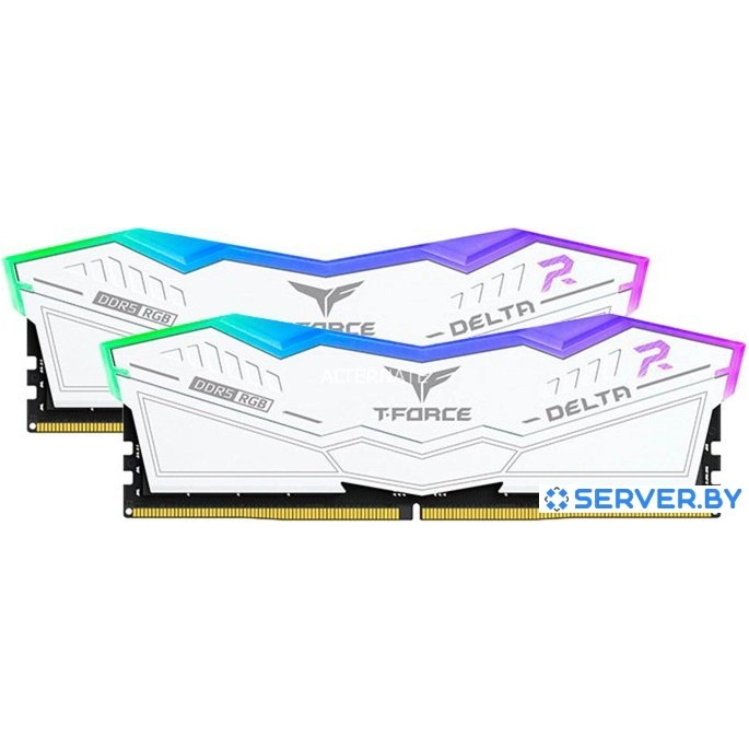 Оперативная память Team T-Force Delta RGB 2x16ГБ DDR5 6000 МГц FF4D532G6000HC28ADC01. Фото 1