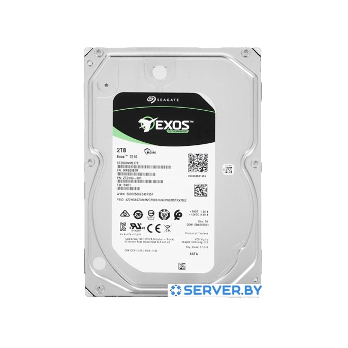 Жесткий диск Seagate Exos 7E10 2TB ST2000NM017B. Фото1