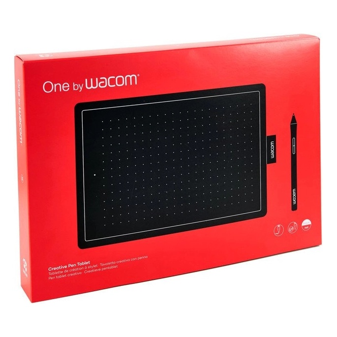 Графический планшет Wacom One by Wacom CTL-672 (средний размер). Фото3