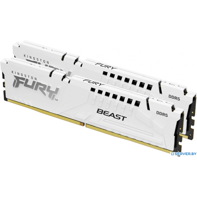 Оперативная память Kingston FURY Beast 2x32ГБ DDR5 6000 МГц KF560C30BWEK2-64. Фото 1