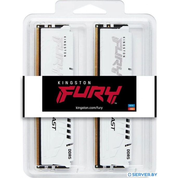 Оперативная память Kingston FURY Beast 2x32ГБ DDR5 6000 МГц KF560C30BWEK2-64. Фото 3