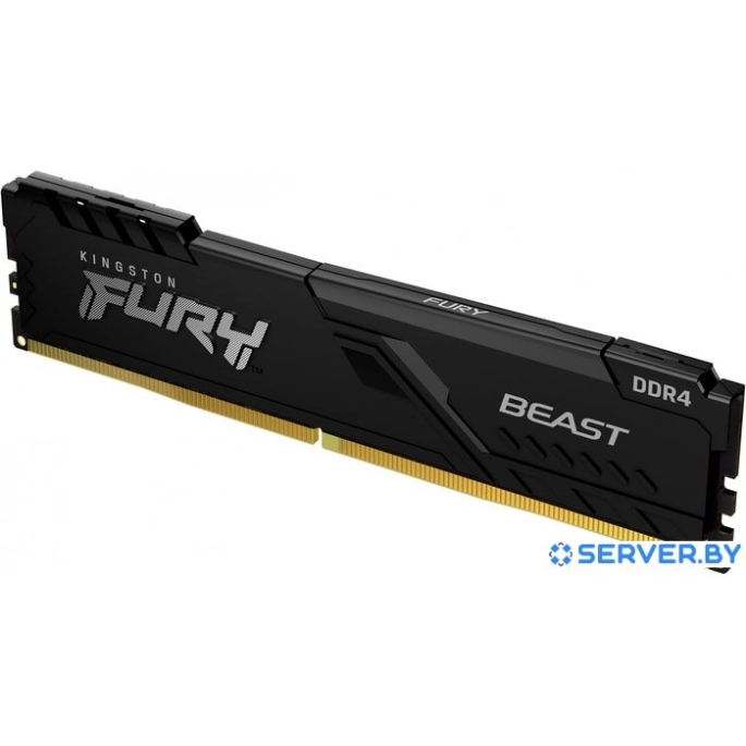 Оперативная память Kingston FURY Beast 4x32GB DDR4 PC4-28800 KF436C18BBK4/128. Фото 2