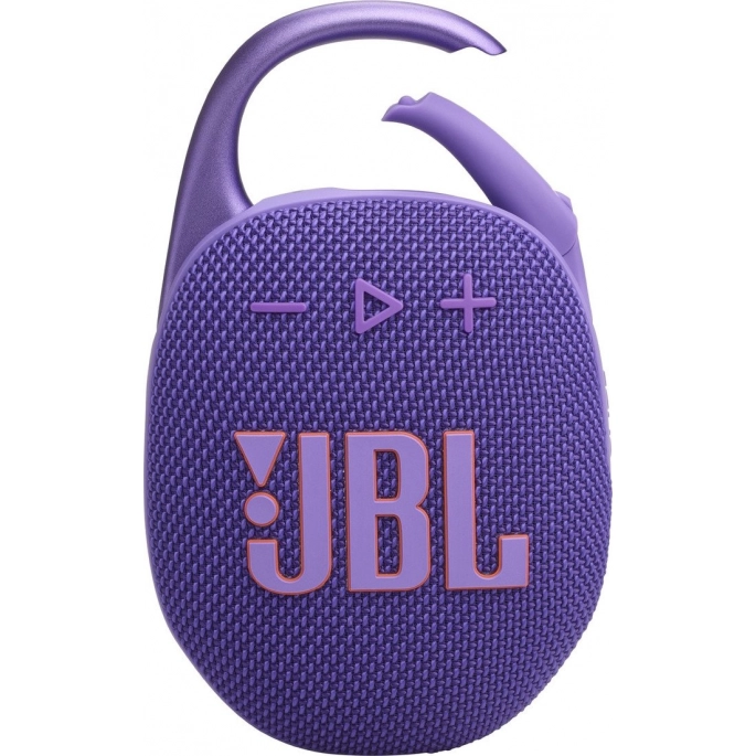 Беспроводная колонка JBL Clip 5 (фиолетовый). Фото 2