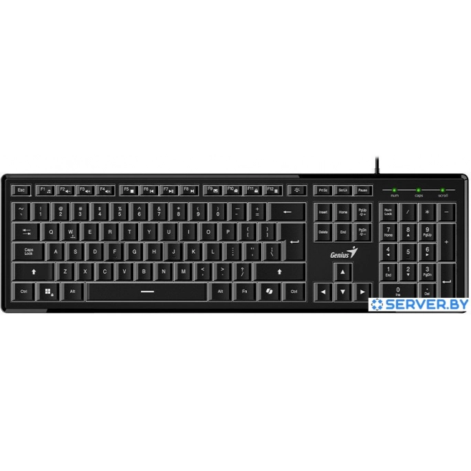 Клавиатура Genius SlimStar 820 (черный). Фото1