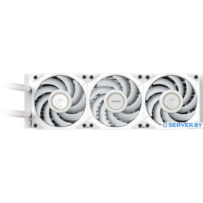 Жидкостное охлаждение для процессора Gigabyte Aorus Waterforce X II 360 Ice. Фото4