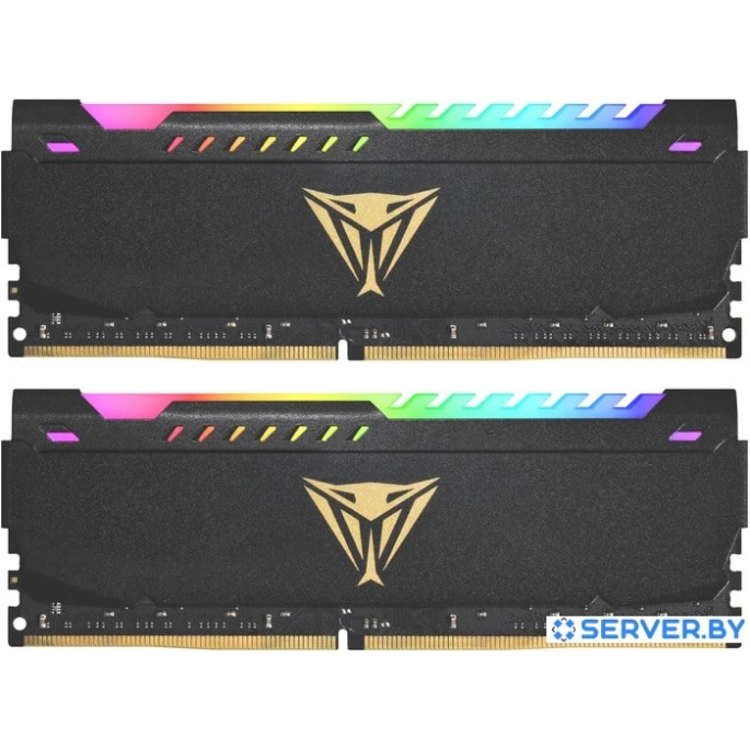 Оперативная память Patriot Viper Steel RGB 2x32GB DDR4 PC4-28800 PVSR464G360C0K. Фото 1