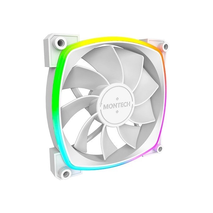 Вентилятор для корпуса Montech RX120 PWM (белый). Фото 2