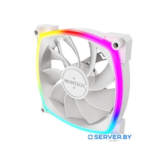 Вентилятор для корпуса Montech RX120 PWM (белый). Фото 3