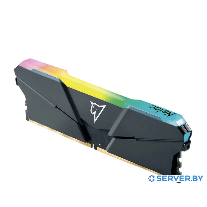 Оперативная память Netac Shadow RGB 8ГБ DDR4 2666 МГц NTSRD4P26SP-08E. Фото 3