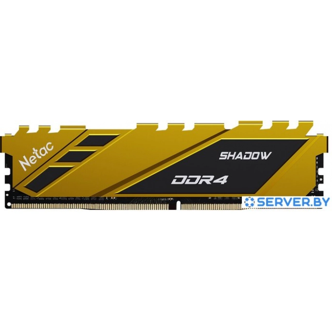 Оперативная память Netac Shadow 16ГБ DDR4 2666МГц NTSDD4P26SP-16Y. Фото 1