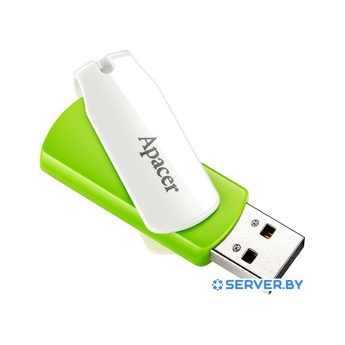 USB Flash Apacer AH335 64GB (зеленый). Фото2