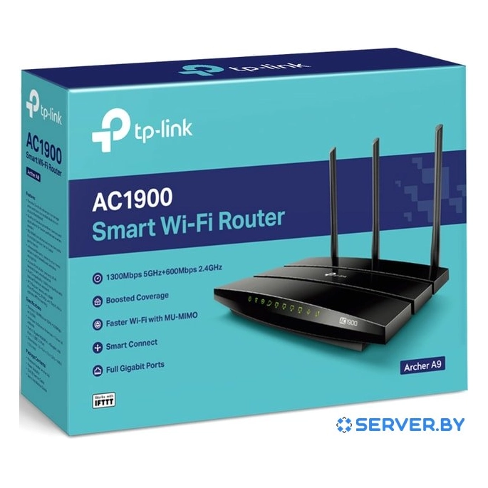Беспроводной маршрутизатор TP-Link Archer A9 AC1900. Фото 4
