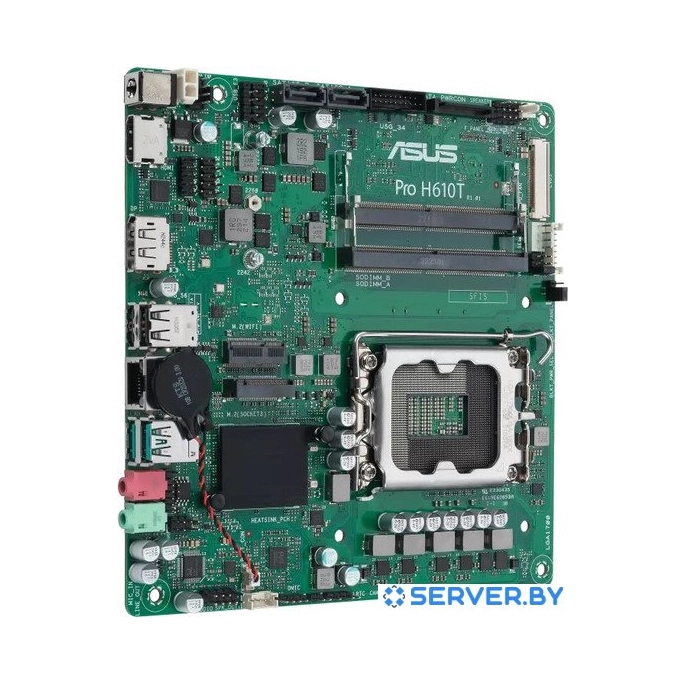 Материнская плата ASUS Pro H610T-CSM. Фото 2