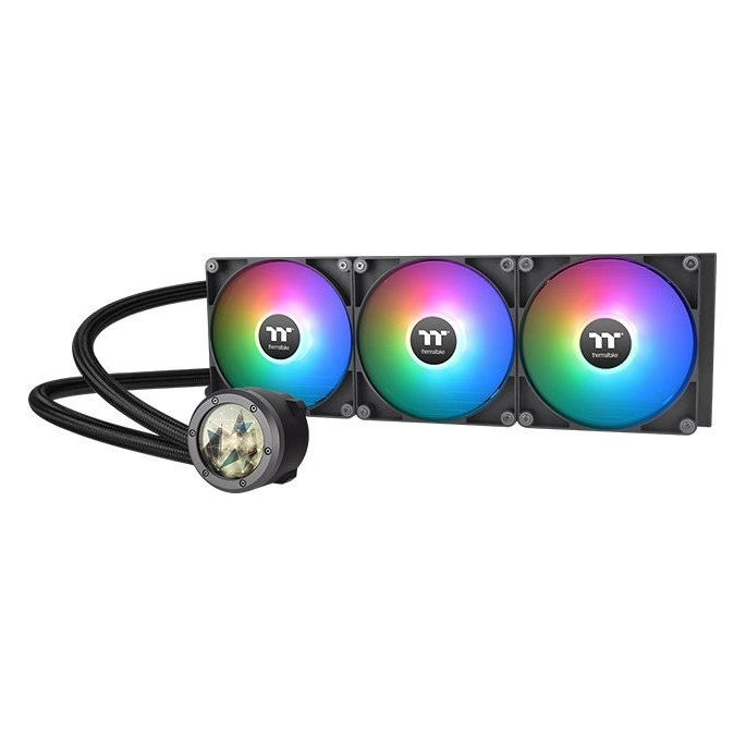 Жидкостное охлаждение для процессора Thermaltake TH420 V2 Ultra ARGB CL-W386-PL14SW-A. Фото 1