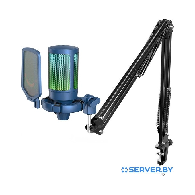 Проводной микрофон FIFINE A6T (синий). Фото 1