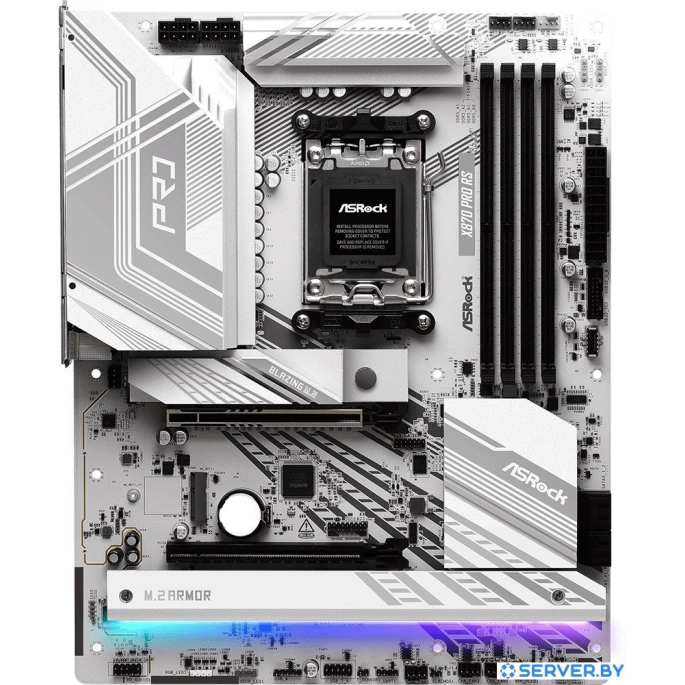 Материнская плата ASRock X870 Pro RS. Фото 1