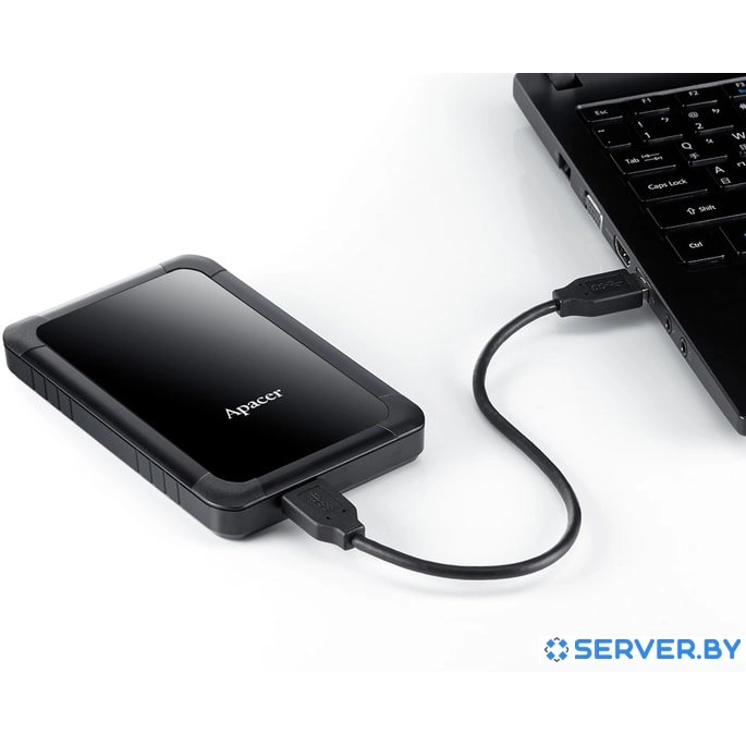 Внешний жесткий диск Apacer AC532 1TB (черный). Фото4