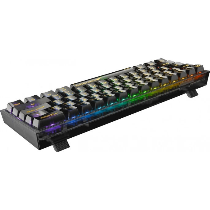 Клавиатура Redragon Fizz (прозрачный/черный). Фото 5