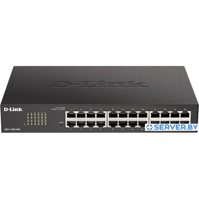 Настраиваемый коммутатор D-Link DGS-1100-24V2/A2A. Фото 1