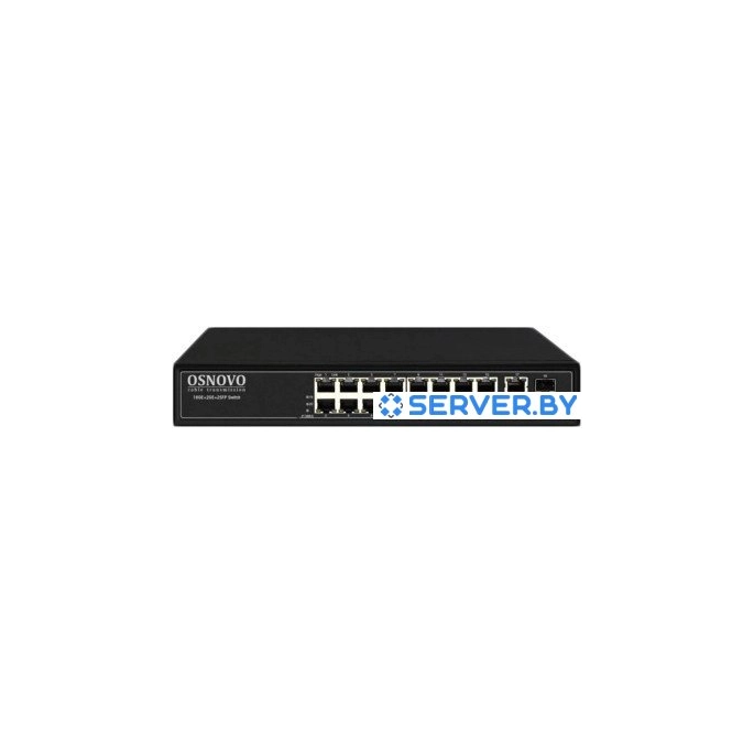 Управляемый коммутатор уровня 2+ Osnovo SW-8182/L(300W). Фото1
