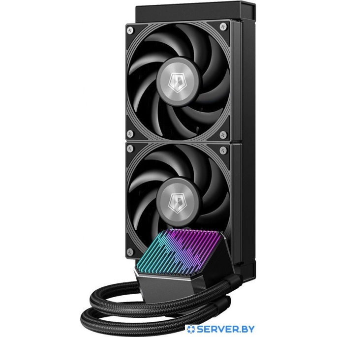 Жидкостное охлаждение для процессора ID-Cooling DX240 Max Black. Фото 2