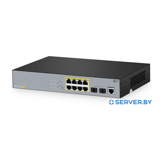 Управляемый коммутатор уровня 2+ FS S3150-8T2FP. Фото 2
