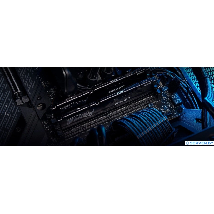 Оперативная память Kingston FURY Beast 2x8ГБ DDR5 6000 МГц KF560C30BBEK2-16. Фото 3