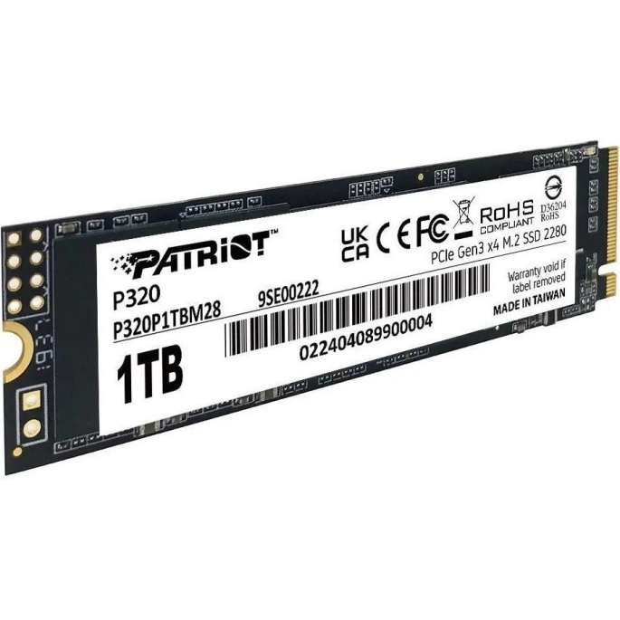 SSD Patriot P320 1TB P320P1TBM28. Фото 3