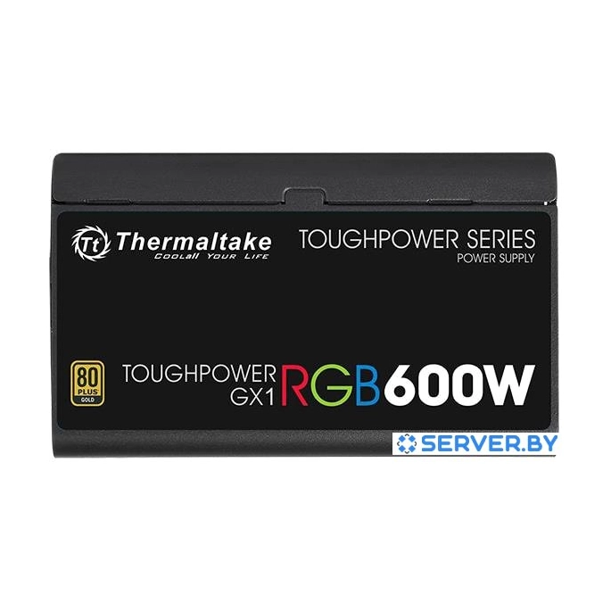 Блок питания Thermaltake Toughpower GX1 RGB 600W Gold TP-600AH2NKG. Фото 5