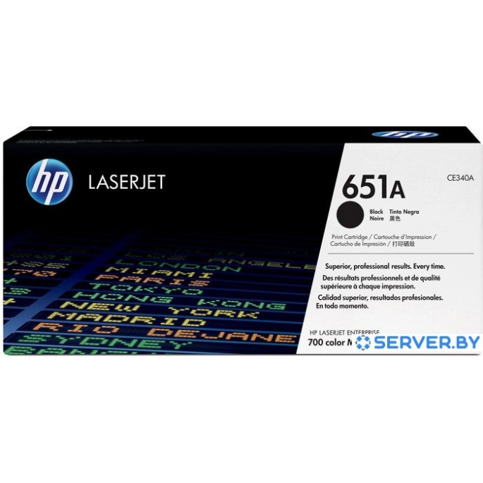 Картридж HP LaserJet 651A (CE340A). Фото 1