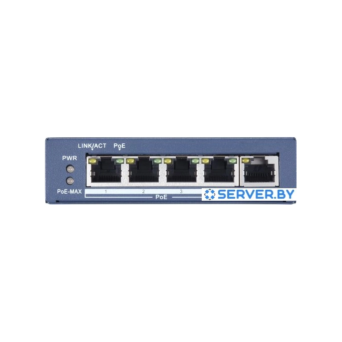 Коммутатор Hikvision DS-3E0505P-E. Фото1