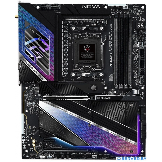 Материнская плата ASRock X870E Nova WiFi. Фото1