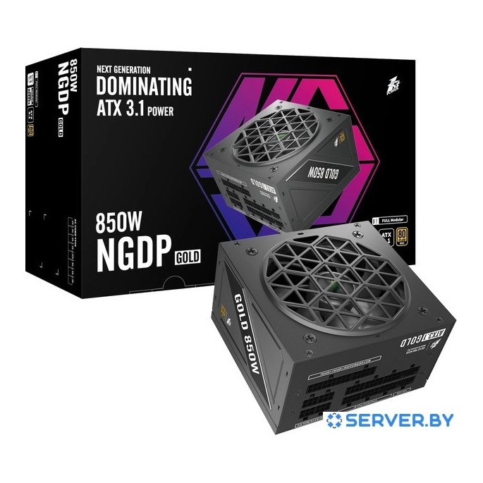 Блок питания 1stPlayer NGDP Gold 850W HA-850BA4. Фото 4