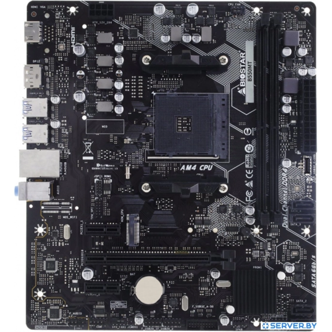 Материнская плата BIOSTAR B550MT Ver. 6.0. Фото 1