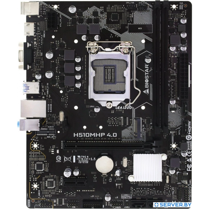 Материнская плата BIOSTAR H510MHP 4.0 Ver. 6.0. Фото 1