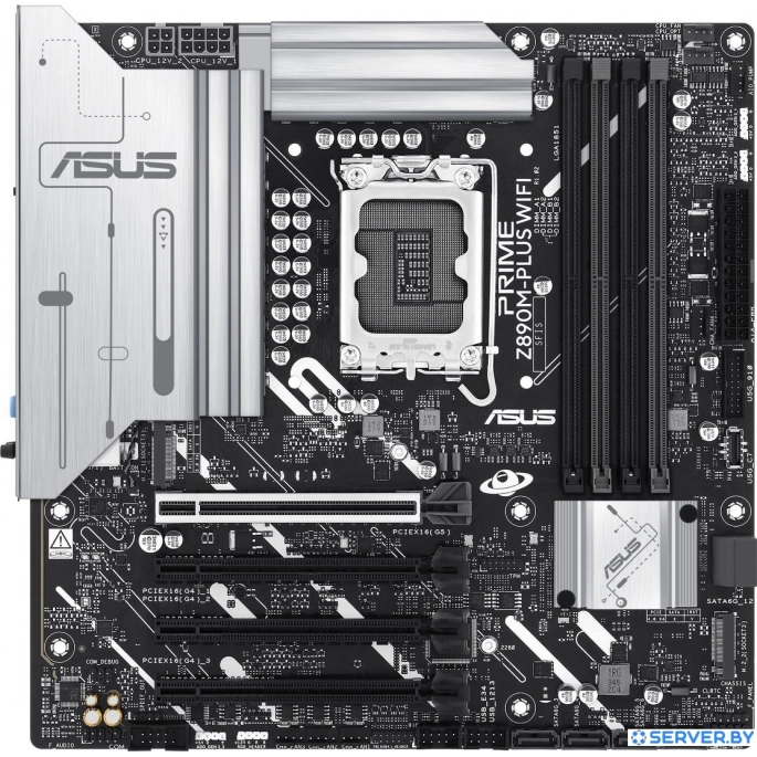 Материнская плата ASUS Prime Z890M-Plus WiFi. Фото 1
