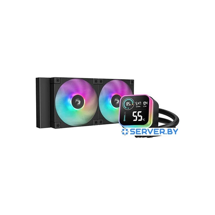 Система жидкостного охлаждения для процессора DeepCool LQ240 R-LQ240-BKLSMW-G-1. Фото 1