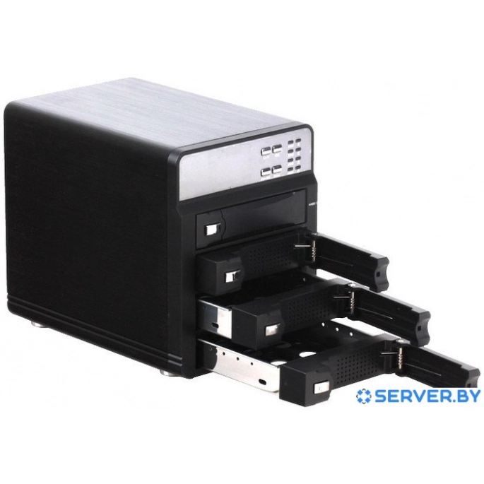 Бокс для жесткого диска AgeStar 3C4B3A1 Black. Фото3