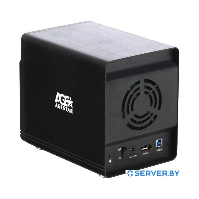 Бокс для жесткого диска AgeStar 3C4B3A1 Black. Фото4
