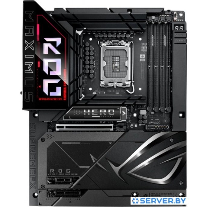 Материнская плата ASUS ROG Maximus Z890 Hero BTF. Фото1