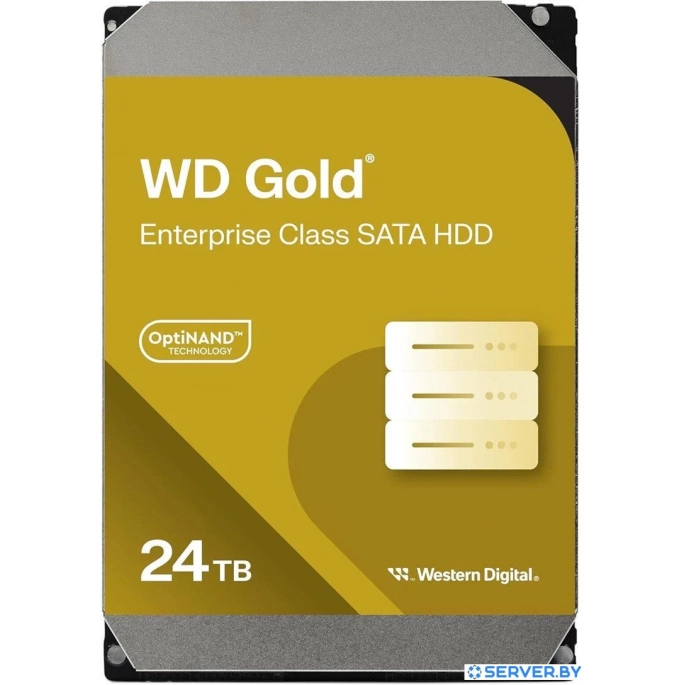 Жесткий диск WD Gold 24TB WD242KRYZ. Фото 1