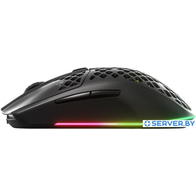 Игровая мышь SteelSeries Aerox 3 Wireless 2022 Edition Onyx. Фото 4