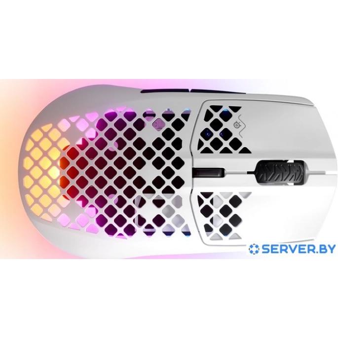 Игровая мышь SteelSeries Aerox 3 Wireless 2022 Edition Snow. Фото 2