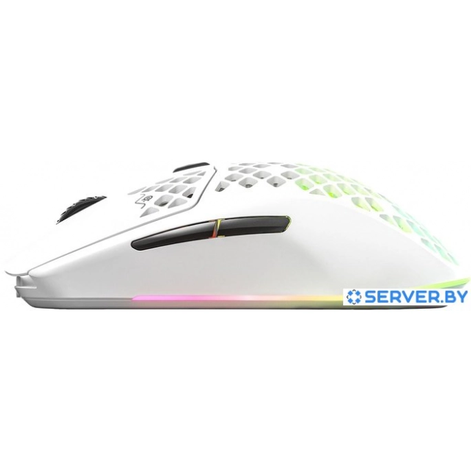 Игровая мышь SteelSeries Aerox 3 Wireless 2022 Edition Snow. Фото 4