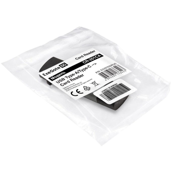 Карт-ридер ExeGate CR-201CA. Фото4