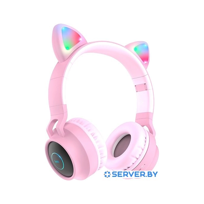 Наушники Hoco W27 (розовый). Фото 1